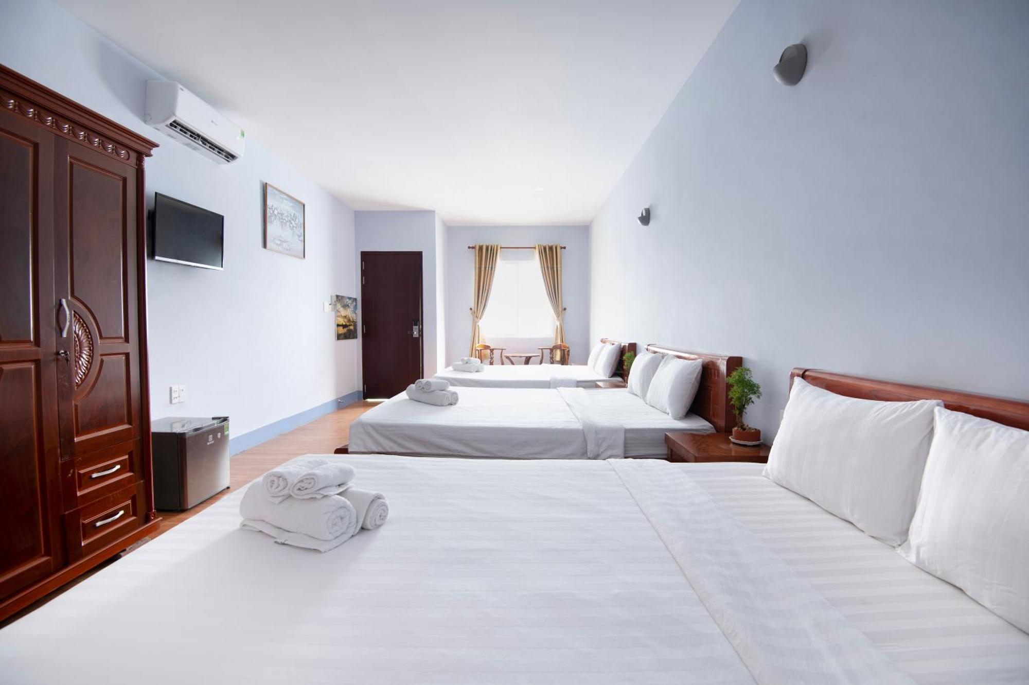 Bungalow Hotel Chi Khu Co Ong Buitenkant foto