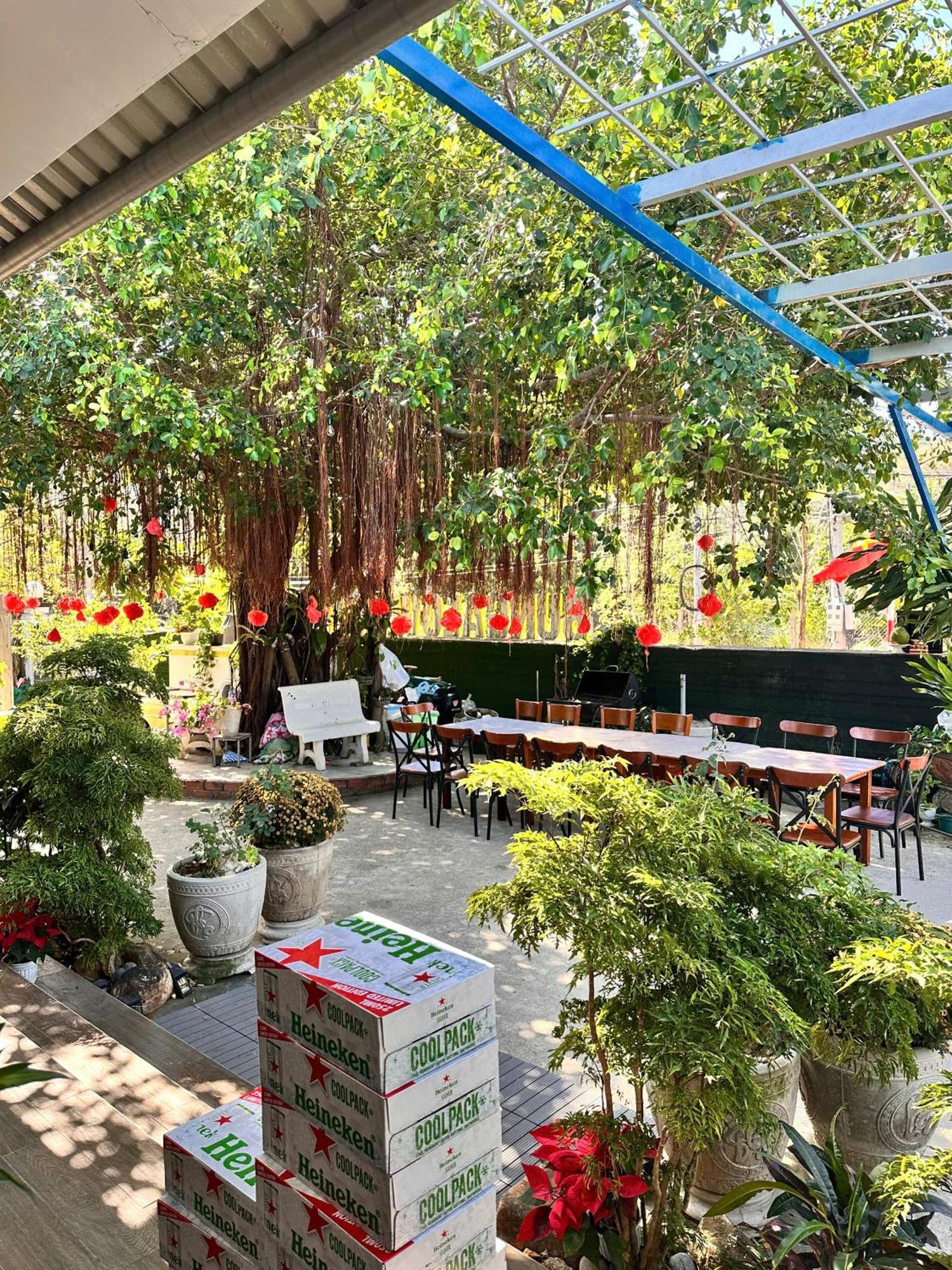Bungalow Hotel Chi Khu Co Ong Buitenkant foto