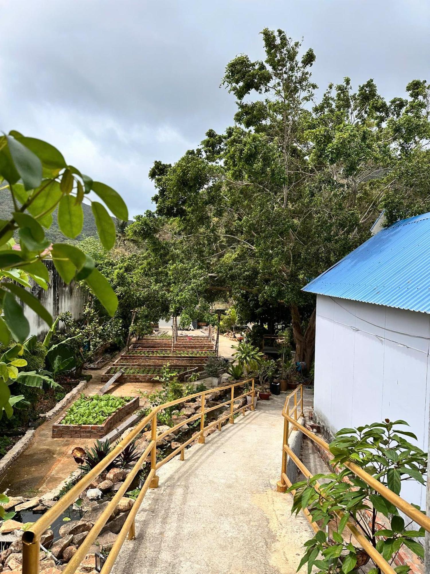 Bungalow Hotel Chi Khu Co Ong Buitenkant foto